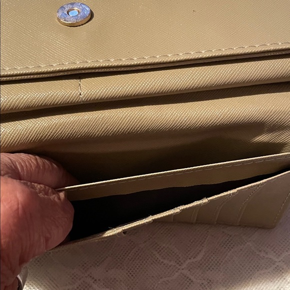 Coach Beige and Multicolor Women's Wallet - Picture 7 of 9